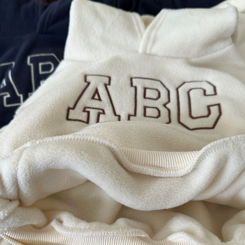 Boys' Sports Brushed Hoody Trousers Suit