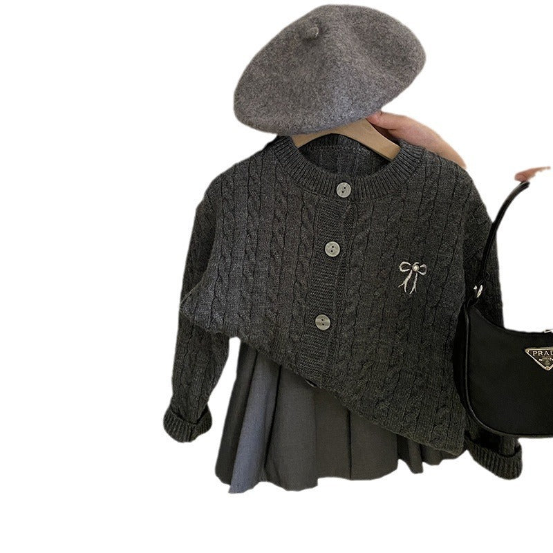 Autumn New Fashionable Stylish Pleated Skirt Suit