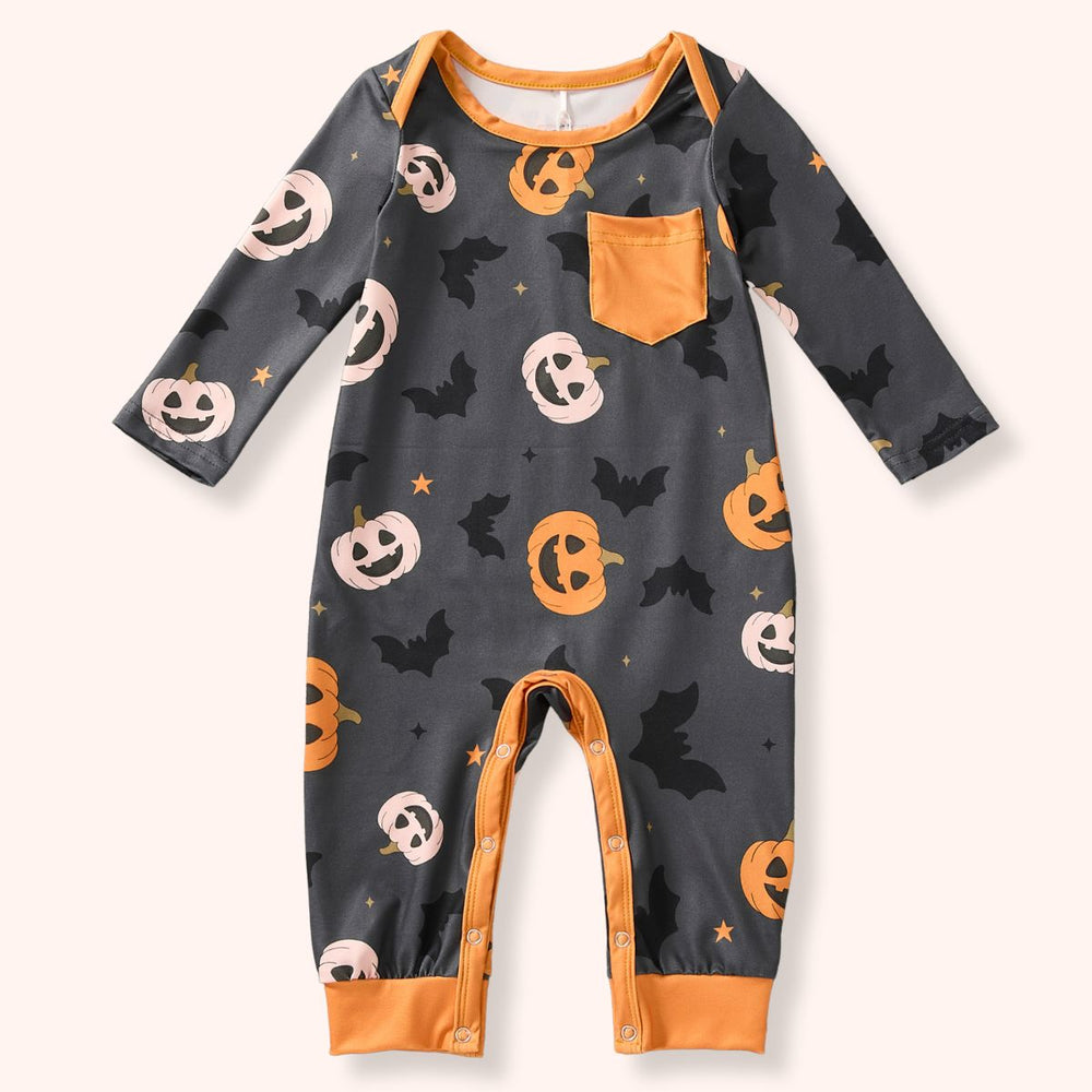 Jacks patch boy romper