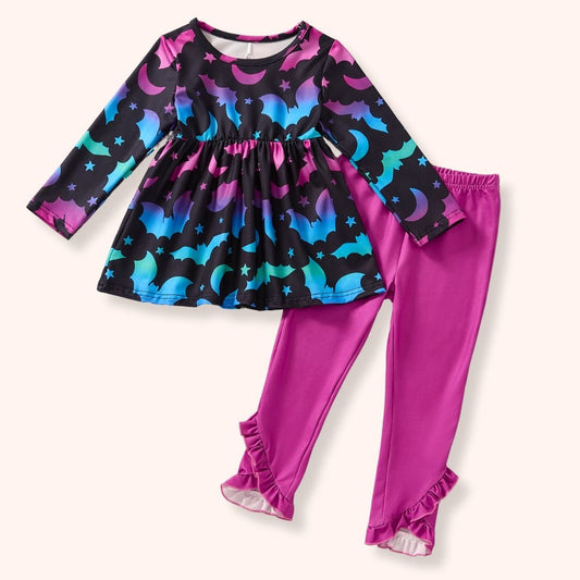 Boo-tiful Bats - Long Sleeve Set